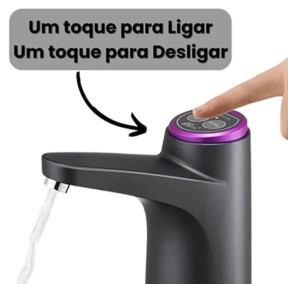 BOMBA ELÉTRICA LUXO PARA GALÃO DE ÁGUA