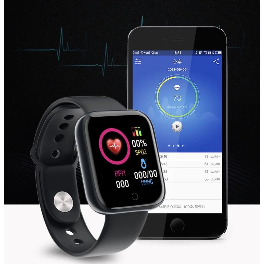 Relógio inteligente Smartwatch Digital Led Esportivo