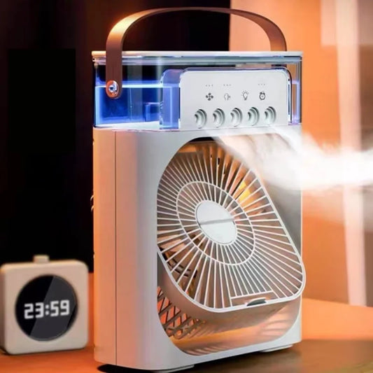 VENTILADOR UMIDIFICADOR DE AR MINI AR CONDICIONADO PORTÁTIL