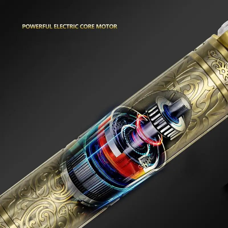 Máquina de cortar cabelo Premium à prova d'água com display digital
