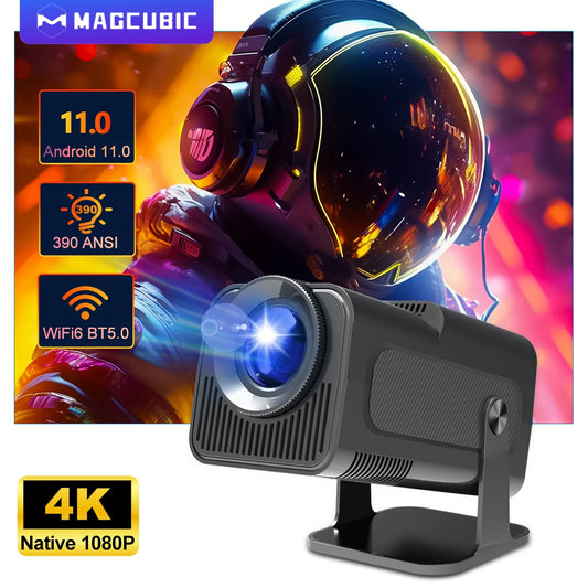 Projetor Magcubic HY320: Cinema em Casa com Qualidade Profissional