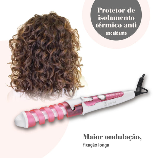 modelador de Cachos profissional Ceramic Espiral Bivolt 20mm